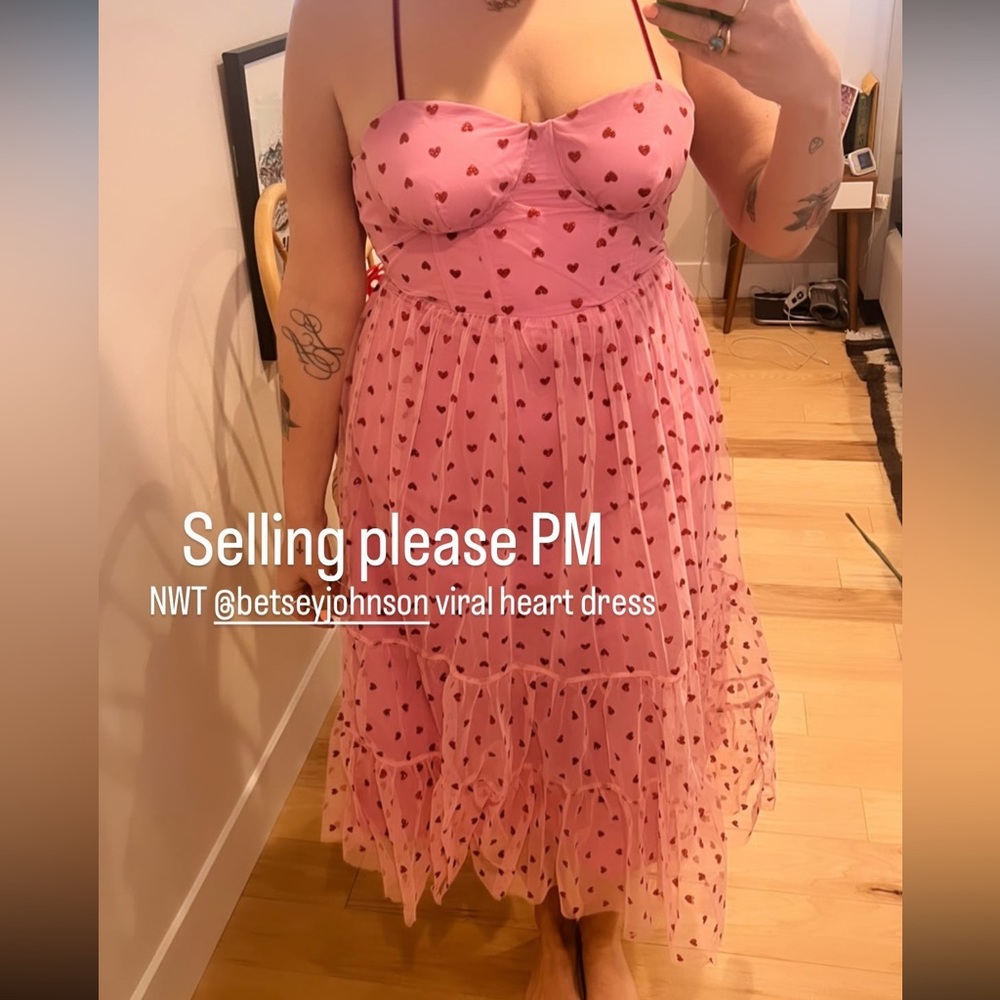 sold out Betsy Johnson Heart dress
